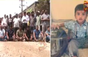 ರಾಜ್ಯದಲ್ಲಿ ರಸ್ತೆ ಕಾಮಗಾರಿಗೆ ಪುಟ್ಟ ಕಂದಮ್ಮ ಬಲಿ..!