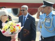 ಬೆಂಗಳೂರಿಗೆ ಆಗಮಿಸಿದ ಫ್ರಾನ್ಸ್ ರಕ್ಷಣಾ ಸಚಿವೆ ಕ್ಯಾಥರಿನ್ ವೌಟ್ರಿನ್