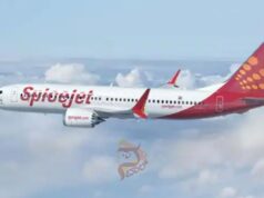 ಎಂಜಿನ್ ವೈಫಲ್ಯದಿಂದಾಗಿ ಸ್ಪೈಸ್ಜೆಟ್ ವಿಮಾನ ವಾಪಸ್..!