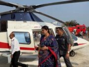 ಬಿಜೆಪಿ ಸಚಿವೆ ಪಂಕಜಾ ಮುಂಡೆ ಹೆಲಿಕಾಪ್ಟರ್ನಲ್ಲಿ ತಾಂತ್ರಿಕ ದೋಷ..!