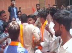 ಕಾಲೇಜಿನಲ್ಲಿ ಗಾಂಜಾ, ಡ್ರಗ್ಸ್ ಸಪ್ಲೈ ಆರೋಪ; ಎಬಿವಿಪಿಯಿಂದ ಪ್ರತಿಭಟನೆ, ಪೀಠೋಪಕರಣ ಧ್ವಂಸ..!