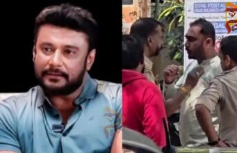 ನಟ ದರ್ಶನ್ ಬರ್ತ್ಡೇ ಸೆಲೆಬ್ರೇಶನ್ಗೆ ಮುಗಿಬಿದ್ದ ಫ್ಯಾನ್ಸ್ – ಹೈಡ್ರಾಮಾ ಮಾಡಿದವನಿಗೆ ಪೊಲೀಸರಿಂದ ಕಪಾಳಮೋಕ್ಷ..!