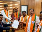 ದಕ್ಷಿಣ ಉಪಚುನಾವಣೆ – ನಾಮಪತ್ರ ಸಲ್ಲಿಸಿದ ಬಿಜೆಪಿ ಅಭ್ಯರ್ಥಿ ಶ್ರೀನಿವಾಸ್ ದಾಸ ಕರಿಯಪ್ಪ