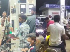 ಪೆಟ್ರೋಲ್, ಡೀಸೆಲ್ ಕೊರತೆ ವದಂತಿ – ಬಂಕ್ಗೆ ಮುಗಿಬಿದ್ದ ಜನ