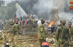 125 ಸೈನಿಕರಿದ್ದ ಮಿಲಿಟರಿ ವಿಮಾನ ಪತನ – 66 ಮಂದಿ ಸಾವು..!