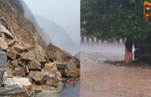 ಭಾರೀ ಮಳೆಯಿಂದ ಭೂಕುಸಿತ – ಚುಂಗ್ಥಾಂಗ್ನಲ್ಲಿ ಸಿಲುಕಿದ 200 ಪ್ರವಾಸಿಗರು..!