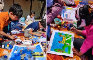 ಚೆಂದದ ಚಿತ್ರಗಳನ್ನು ಬಿಡಿಸಿ ಗಮನ ಸೆಳೆದ ಮಕ್ಕಳು, ಚಿಣ್ಣರಿಗೆ ಉತ್ತಮ ಅವಕಾಶ ಕೊಟ್ಟ ಗರಳಪುರಿ ಉತ್ಸವ..!