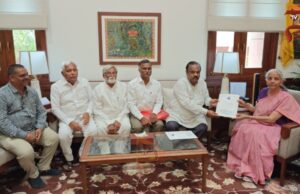 ಬಳ್ಳಾರಿ-ಸಿರುಗುಪ್ಪ-ಸಿಂಧನೂರು ನೂತನ ರೈಲ್ವೆ ಮಾರ್ಗದ ಅನುಮೋದನೆಗೆ ಮನವಿ