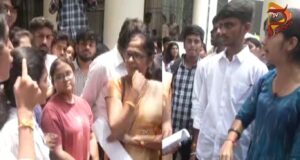 ಮೂಲ ಸೌಕರ್ಯಗಳ ಕೊರತೆ, ಭ್ರಷ್ಟಾಚಾರ ಆರೋಪ – ಮಹಾರಾಣಿ ಕ್ಲಸ್ಟರ್ ವಿವಿ ವಿರುದ್ಧ ಪ್ರತಿಭಟನೆ..!