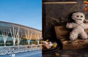 ನಗ್ನ ಜೋಡಿ ಫೋಟೋ ಪಾರ್ಸೆಲ್ – ಏರ್ಪೋರ್ಟ್ಗೆ ವಾಮಾಚಾರ..!