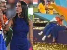 ಗೆಳತಿ ಜೊತೆ ಸಂಭ್ರಮದ ವೇಳೆ ರಾಷ್ಟ್ರಧ್ವಜಕ್ಕೆ ಅವಮಾನ – ಪಾಂಡ್ಯ ವಿರುದ್ಧ ದೂರು…!