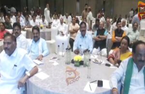 ಕಾಂಗ್ರೆಸ್ ಶಾಸಕಾಂಗ ಸಭೆಯಲ್ಲಿ ಶಾಸಕರ ಗಲಾಟೆ; ಕೈಕೈ ಮಿಲಾಯಿಸುವ ಹಂತಕ್ಕೆ ಜಗಳ