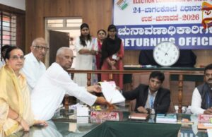 ಇಂದು ಬಿಜೆಪಿಯ ಅಭ್ಯರ್ಥಿಯಾಗಿ ವೀರಣ್ಣ ಚರಂತಿಮಠ ನಾಮಪತ್ರ ಸಲ್ಲಿಕೆ..!