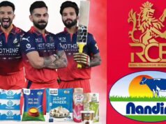 ನಂದಿನಿ ಉತ್ಪನ್ನಗಳ ಪ್ರಚಾರಕ್ಕೆ RCB ಜೊತೆ ಒಪ್ಪಂದ – ವರ್ಷಕ್ಕೆ 4.80 ಕೋಟಿ ಕೊಟ್ಟ KMF