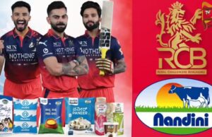 ನಂದಿನಿ ಉತ್ಪನ್ನಗಳ ಪ್ರಚಾರಕ್ಕೆ RCB ಜೊತೆ ಒಪ್ಪಂದ – ವರ್ಷಕ್ಕೆ 4.80 ಕೋಟಿ ಕೊಟ್ಟ KMF