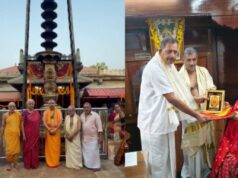 ಕೊಲ್ಲೂರು ಮೂಕಾಂಬಿಕೆಯ ದರ್ಶನ ಪಡೆದ ಸಚಿವೆ ನಿರ್ಮಲಾ ಸೀತಾರಾಮನ್