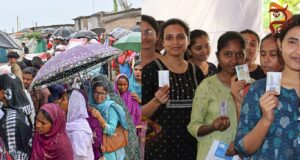 ಉಪ ಚುನಾವಣೆ – ಈವರೆಗೂ ಶೇ. 43.69ರಷ್ಟು ಮತದಾನ..!