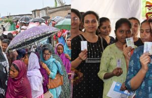 ಉಪ ಚುನಾವಣೆ – ಈವರೆಗೂ ಶೇ. 43.69ರಷ್ಟು ಮತದಾನ..!