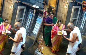 ಕಾಫಿನಾಡಲ್ಲಿ ಸಿಎಂ ಪತ್ನಿ ಟೆಂಪಲ್ ರನ್..!