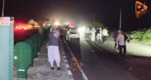 ಗುಜರಾತ್ ಹೈವೇಯಲ್ಲಿ ಯಾತ್ರಿಕರ ಮೇಲೆ ಹರಿದ ಟ್ರಕ್ – 7 ಮಂದಿ ಸಾವು..!