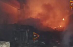 ದೆಹಲಿಯ ಗೋದಾಮಿನಲ್ಲಿ ಅಗ್ನಿ ದುರಂತ, ಮೂವರು ಸಜೀವದಹನ