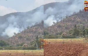 ಬಿಳಿಗಿರಿರಂಗನ ಬೆಟ್ಟದಲ್ಲಿ ಮತ್ತೆ ಬೆಂಕಿ – ಅಪಾರ ಪ್ರಮಾಣದ ಕಾಡು ಭಸ್ಮ..!