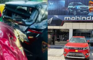 ಕುಡಿದು ಬಂದವನಿಗೆ ಟೆಸ್ಟ್ ಡ್ರೈವ್ ನೀಡಿ ಕಾರ್ ಶೋರೂಂ ಸಿಬ್ಬಂದಿ ಎಡವಟ್ಟು – ವಾಹನಗಳಿಗೆ ಡಿಕ್ಕಿ