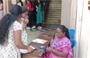 ಸಿಇಟಿ ಬರೆಯಲು ಬಂದ ವಿದ್ಯಾರ್ಥಿನಿಯರ ಮೂಗುತಿಗೆ ಗಮ್ ಟೇಪ್ ಅಂಟಿಸಿದ ಸಿಬ್ಬಂದಿ