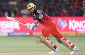 ಒಂದೇ ಪಂದ್ಯದಲ್ಲಿ ಡಬಲ್ ದಾಖಲೆ ಬರೆದ ಕಿಂಗ್ ಕೊಹ್ಲಿ