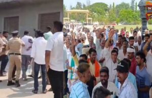 ಹರಿಹರ ಪಂಚಮಸಾಲಿ ಗುರುಪೀಠದಲ್ಲಿ ಭಾರಿ ಹೈಡ್ರಾಮಾ – ಚಪ್ಪಲಿ, ಬಾಟೆಲ್ ತೂರಾಟ, ಕರೆಂಟ್ ಕಟ್..!