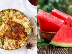 ಬಿರಿಯಾನಿ ತಿಂದ ನಂತರ ಕಲ್ಲಂಗಡಿ ಸೇವನೆ ಮಾರಕವೇ..?