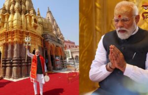 ಕಾಶಿ ವಿಶ್ವನಾಥನ ಸನ್ನಿಧಿಯಲ್ಲಿ ಪೂಜಾ ಕೈಂಕರ್ಯ; ತ್ರಿಶೂಲ ಹಿಡಿದು ಡಮರು ನುಡಿಸಿದ ಮೋದಿ