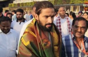 ಸಿಎಸ್ಕೆ ವಿರುದ್ಧದ ಪಂದ್ಯಕ್ಕೂ ಮುನ್ನ ತಿರುಪತಿ ತಿಮ್ಮಪ್ಪನ ದರ್ಶನ ಪಡೆದ ಆರ್ಸಿಬಿ ಆಟಗಾರರು