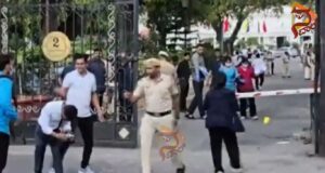 ವಿಧಾನಸೌಧದಲ್ಲಿ ಭದ್ರತಾಲೋಪ – ಸ್ಪೀಕರ್ ಕಾರ್ ಮೇಲೆ ಇಂಕ್ ಎರಚಿ ಆಗಂತುಕರು ಎಸ್ಕೇಪ್..!