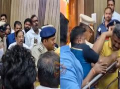 ಗೃಹಸಚಿವರನ್ನು ಪ್ರಶ್ನೆ ಮಾಡಿದ ಕೆಆರ್ಎಸ್ ಪಕ್ಷದ ಮುಖಂಡ ಅರೆಸ್ಟ್