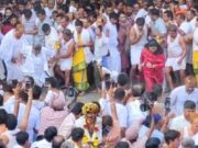 ಸಮರ್ಥ್ ಗೆಲುವಿಗಾಗಿ ಕೆಂಡ ತುಳಿದು ವಿಶೇಷ ಪೂಜೆ ಸಲ್ಲಿಸಿದ ಸಚಿವ ಎಸ್.ಎಸ್ ಮಲ್ಲಿಕಾರ್ಜುನ್