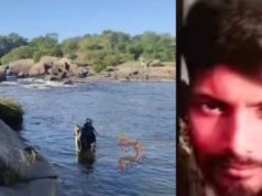 ತುಂಗಾ ನದಿಯಲ್ಲಿ ಈಜಲು ಹೋಗಿ ನೀರಿನಲ್ಲಿ ಮುಳುಗಿ ಯುವಕ ಸಾವು..!