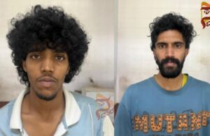 ಹಾಸ್ಟೆಲ್ ಬಳಿ ಡ್ರಗ್ಸ್ ಮಾರುತ್ತಿದ್ದ, ಆರೋಪಿಗಳು ಬಂಧನ – 10.5 ಲಕ್ಷ ಮೌಲ್ಯದ ಗಾಂಜಾ ಸೀಜ್..!