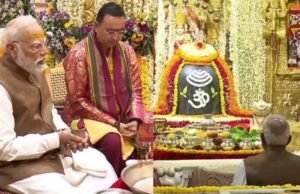 ಸೋಮನಾಥ ದೇಗುಲದ ಅಮೃತ ಮಹೋತ್ಸವದಲ್ಲಿ ಭಾಗಿ, ಕುಂಭಾಭಿಷೇಕ ನೆರವೇರಿಸಿದ ಮೋದಿ