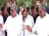 ಬಿಸಿಲಲ್ಲಿ ಎಳನೀರು ತರಬೇಕಲ್ವಾ -ನೀರು ಕೊಡಲು ಬಂದ ಅಧಿಕಾರಿ ಮೇಲೆ, ಸಿಎಂ ಗರಂ