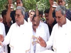 ಬಿಸಿಲಲ್ಲಿ ಎಳನೀರು ತರಬೇಕಲ್ವಾ -ನೀರು ಕೊಡಲು ಬಂದ ಅಧಿಕಾರಿ ಮೇಲೆ, ಸಿಎಂ ಗರಂ