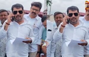 ಪಿಡಿಓಗೆ ಎಂಪಿ ಸುನಿಲ್ ಬೋಸ್ ಫುಲ್ ಕ್ಲಾಸ್..!