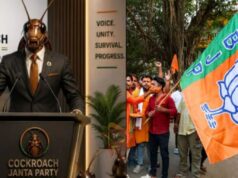 ಸೋಷಿಯಲ್ ಮೀಡಿಯಾದಲ್ಲಿ ಕಾಕ್ರೋಚ್ ಜನತಾ ಪಾರ್ಟಿ ಅಬ್ಬರ; BJPಯನ್ನೇ ಹಿಂದಿಕ್ಕಿದ CJP