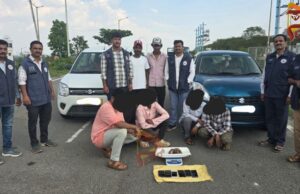 ಕೋಟಿ ಮೌಲ್ಯದ ತಲೆ ಮಣ್ಣು ಮುಕ್ಕ ಹಾವು ಮಾರಾಟಕ್ಕೆ ಯತ್ನ; ಐವರು ಬಂಧನ..!