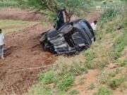ಹೊಸ ಕಾರಿಗೆ ಮಾದಪ್ಪನ ಪೂಜೆ… ಹಿಂದಿರುಗುವ ದಾರಿಯಲ್ಲೇ ಕಾರು ಪಲ್ಟಿ! ಭಕ್ತರು ಶಾಕ್!