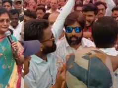 ನಿಪ್ಪಾಣಿಯಲ್ಲಿ ಬಿಜೆಪಿ-ಕಾಂಗ್ರೆಸ್ ಸಂಘರ್ಷ: ಮನೆ ಹಂಚಿಕೆ ಕಾರ್ಯಕ್ರಮದಲ್ಲಿ ಭಾರೀ ಗದ್ದಲ, ಭಾವುಕರಾದ ಶಾಸಕಿ ಶಶಿಕಲಾ ಜೊಲ್ಲೆ
