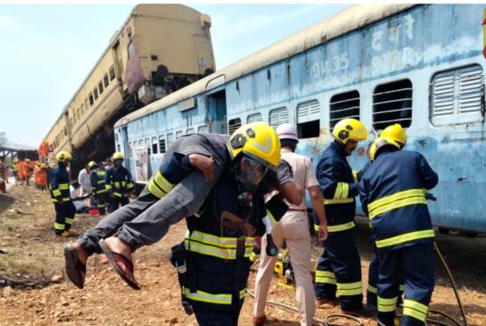 ಮೈಸೂರು–ಬೆಳಗಾವಿ ಎಕ್ಸ್ಪ್ರೆಸ್ ಹಳಿತಪ್ಪಿದಂತೆ ಅಣಕು ಪ್ರದರ್ಶನ – ಹರಿಹರದಲ್ಲಿ ತುರ್ತು ಕಾರ್ಯಾಚರಣೆ