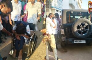 ಕಾರು ರಿವರ್ಸ್ ತೆಗೆಯುವಾಗ ಆದ ಭೀಕರ ಅಪಘಾತ ಓರ್ವ ವಿದ್ಯಾರ್ಥಿನಿ ಸಾವು, ಮೂವರು ಗಂಭೀರ : ರಾಯಚೂರು