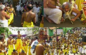 ವಿಶಿಷ್ಟ ಹಬ್ಬದಲ್ಲಿ ಮೈ ಮೇಲೆ ಕತ್ತಿ ಹೊಡೆದು ಕೊಂಡು ರಕ್ತತರ್ಪಣೆ : ಚಾಮರಾಜನಗರ