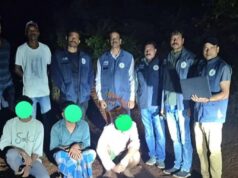 ಜಿಂಕೆ ಬೇಟೆಯಾಡಿದ ಮೂವರ ಆರೋಪಿಗಳು ಪೊಲೀಸರ ವಶಕ್ಕೆ : ಚಿಕ್ಕಮಗಳೂರು